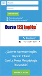 Mobile Screenshot of 123-ingles.com